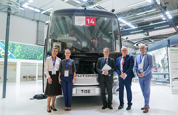 Yutong won the Busworld Award 2023 Design Label and Ecology Label.